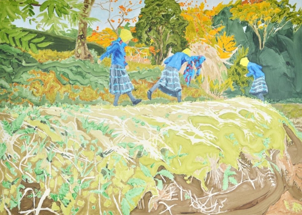 原良介 on the bank 2008年 作家蔵
