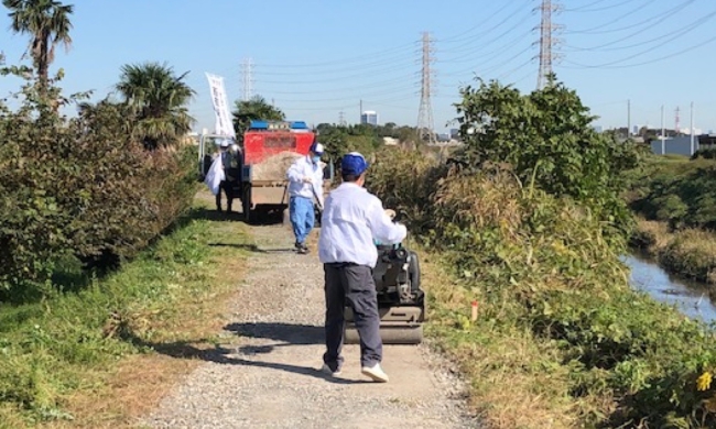 地域のために河川の利便性と環境の向上を図る