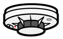 住宅用火災警報器のイラスト