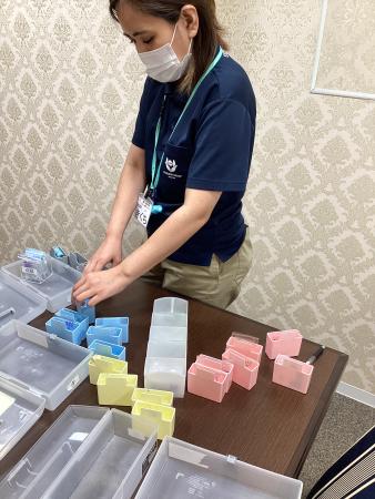 業務中の様子